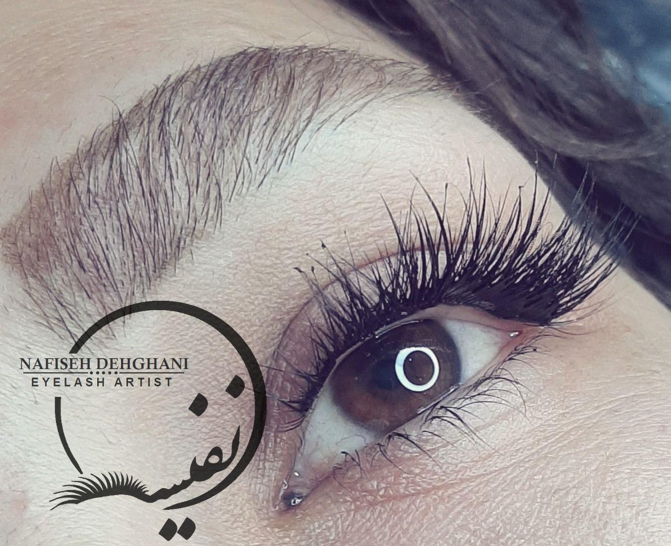 مژه کار نفیسه دهقانی در اصفهان