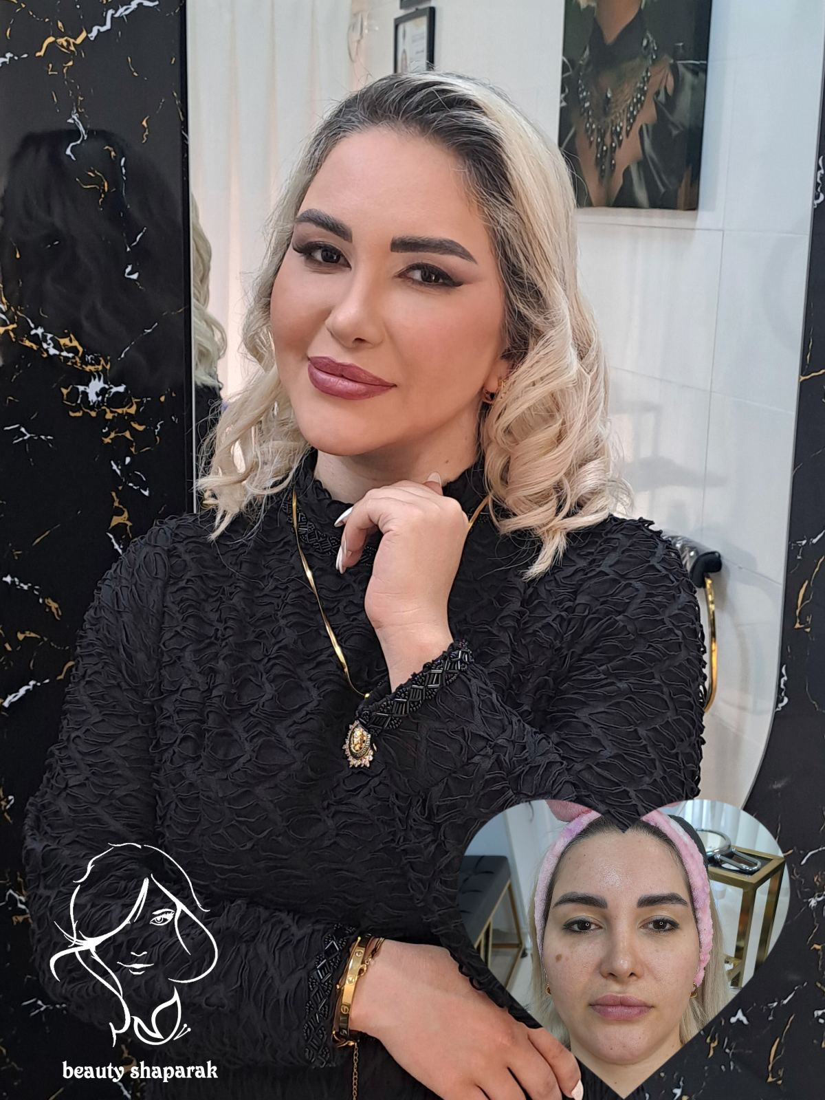 سالن زیبایی شاپرک